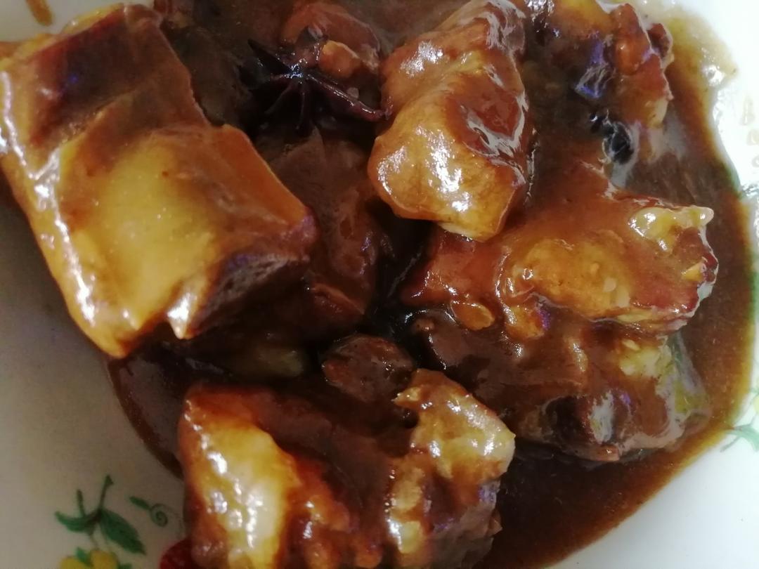 糖醋排骨（试验多次的最佳口感）