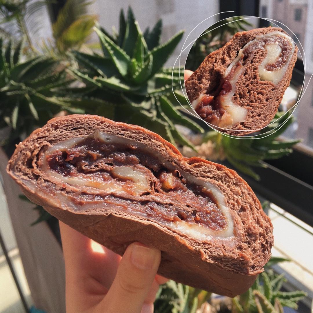 麻薯夹心可可（抹茶）软欧