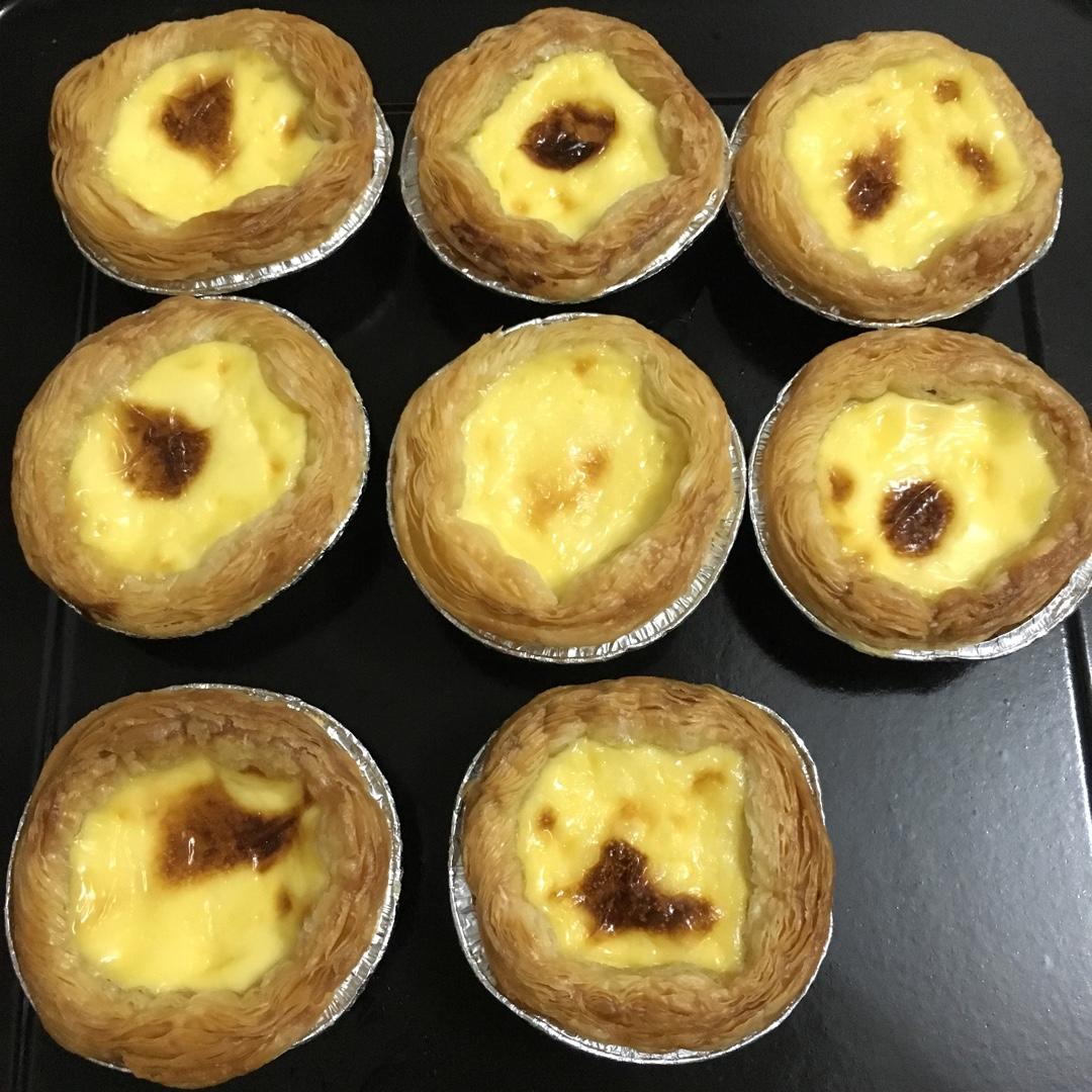 超完美味道超正的蛋挞配方，比KFC的还要嫩还要香~做过最好吃的蛋挞配方