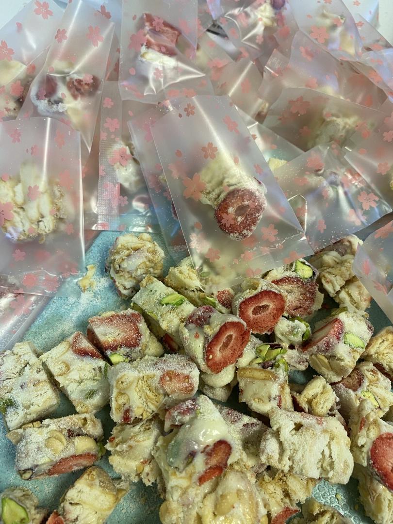 颜值高口感美妙的雪花酥