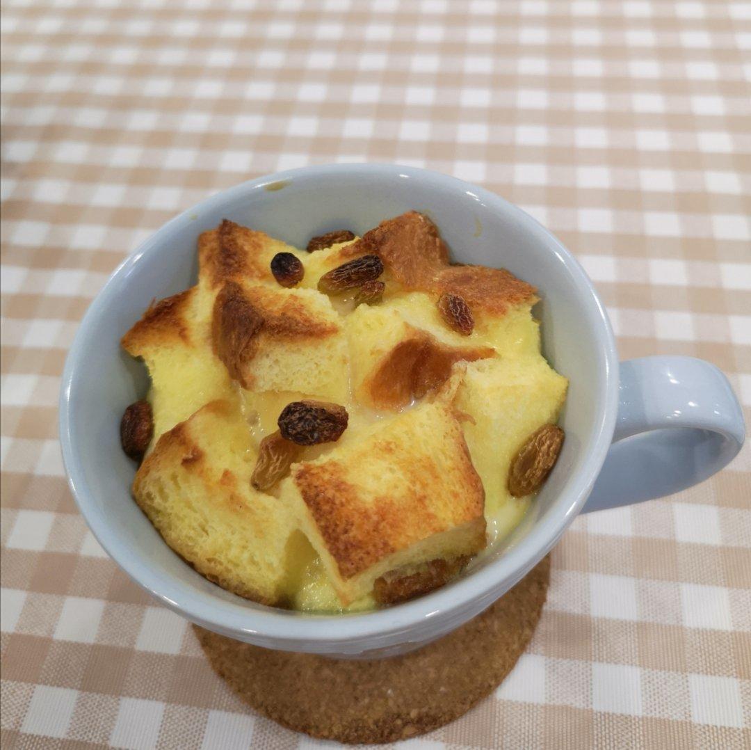 candy樱桃妈咪做的面包布丁