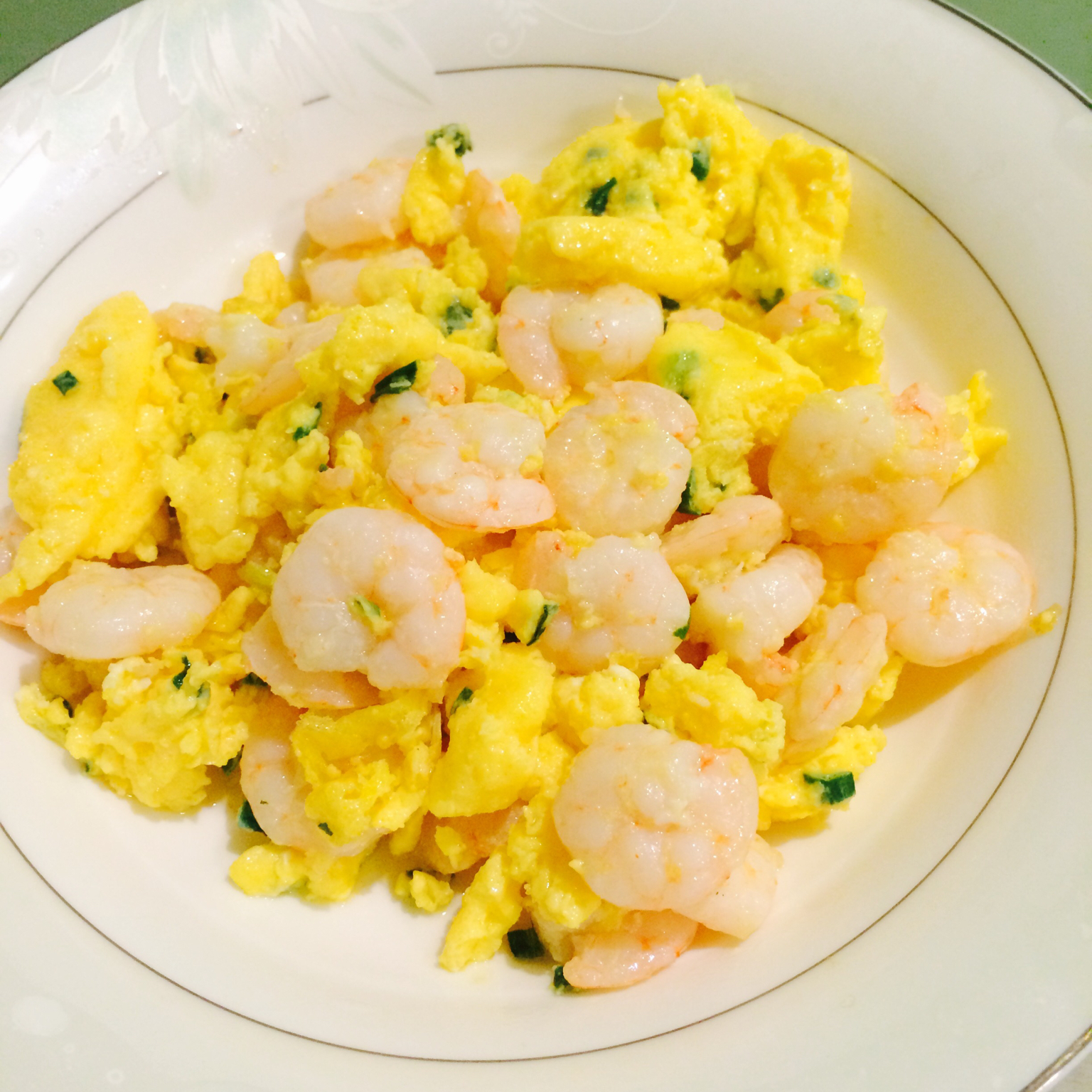 jingjing_31iz做的虾仁炒蛋