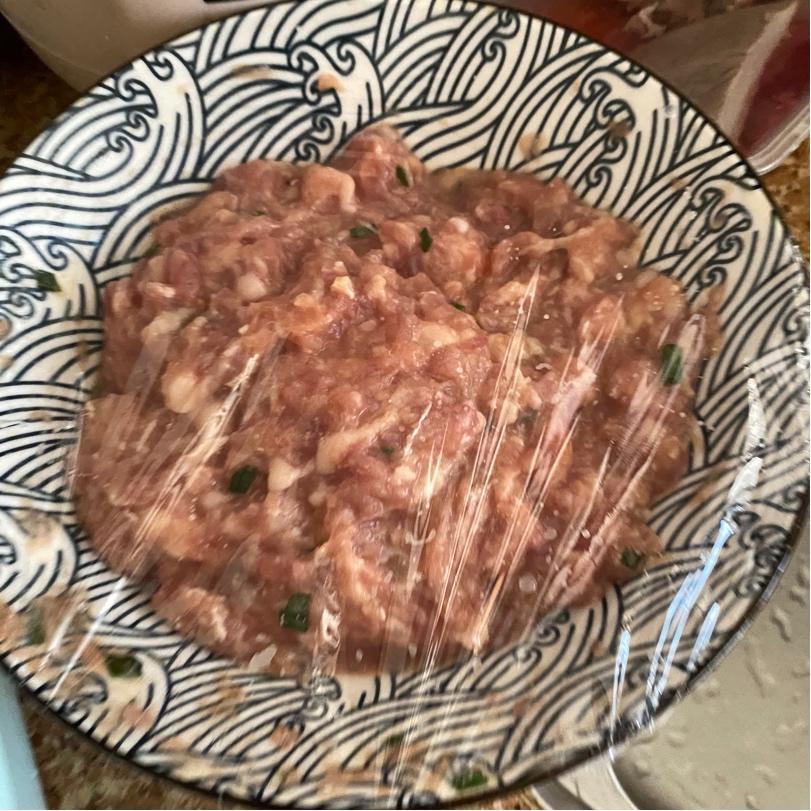 肉不柴的馄饨馅