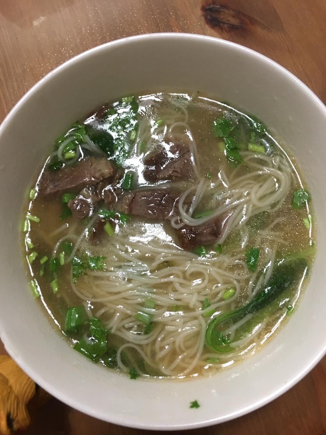 超简单牛肉面