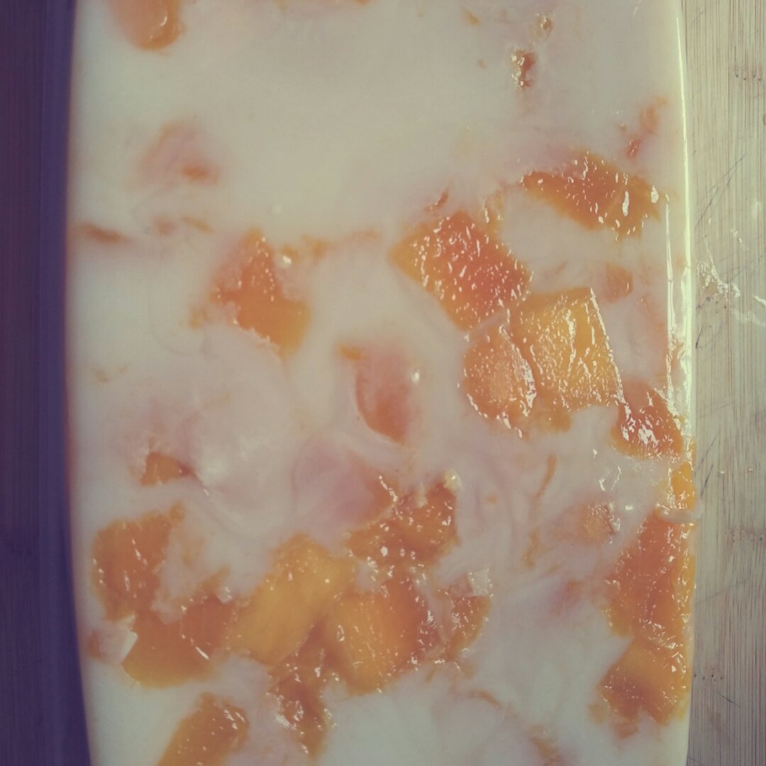 午后小甜点芒果椰汁糕教程