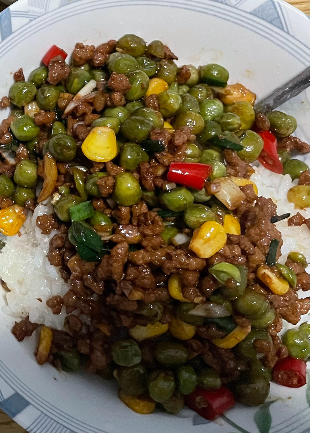 超下饭的豌豆肉沫