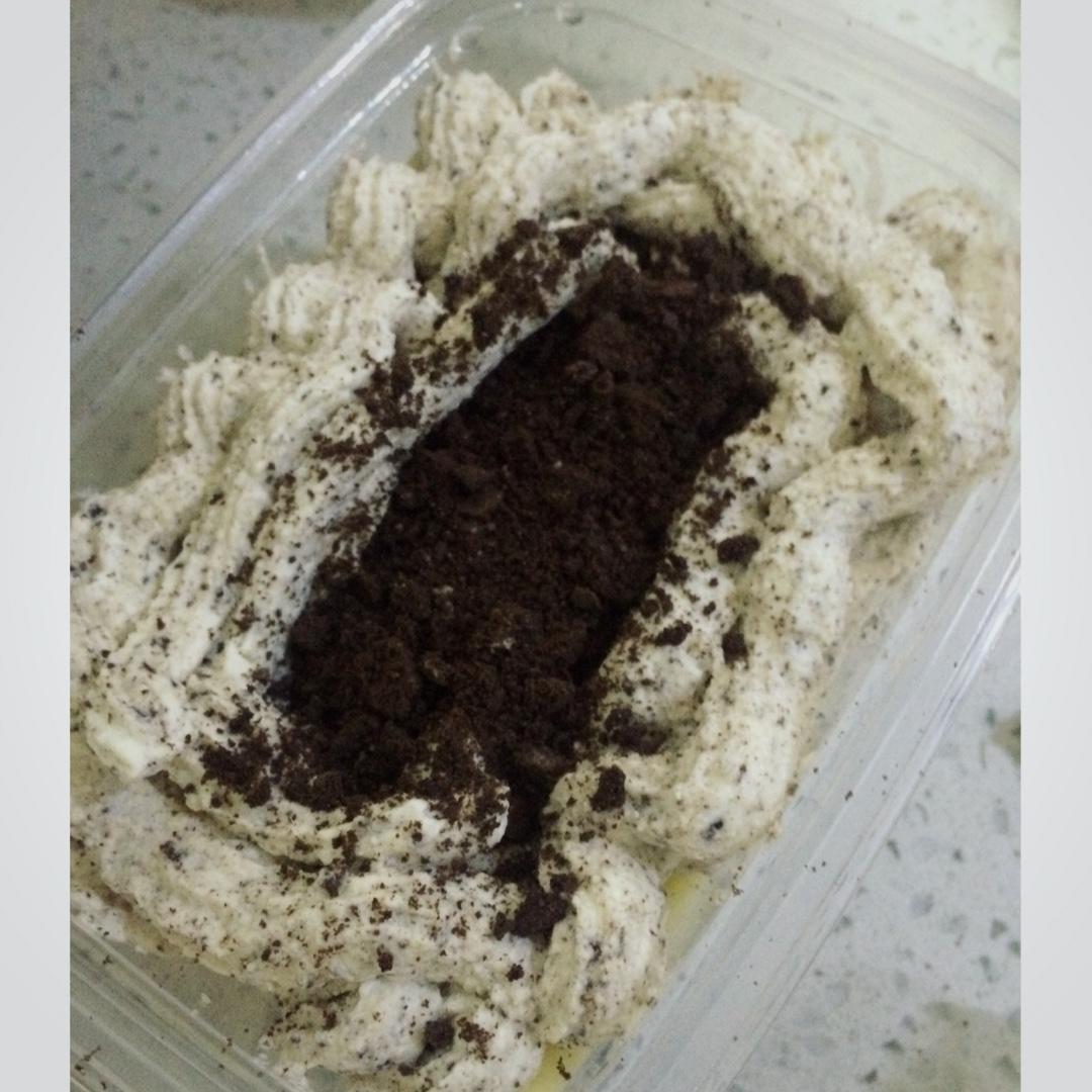 好吃到流泪的奥利奥咸奶油盒子蛋糕