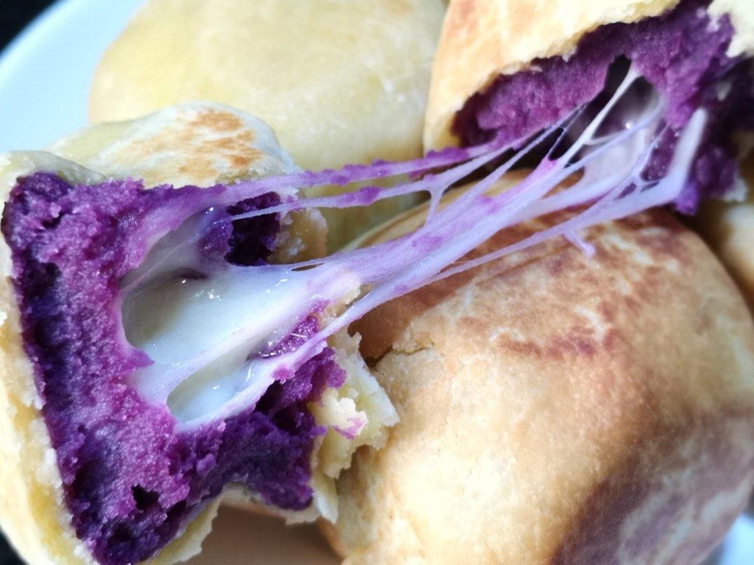【爆浆紫薯仙豆糕】