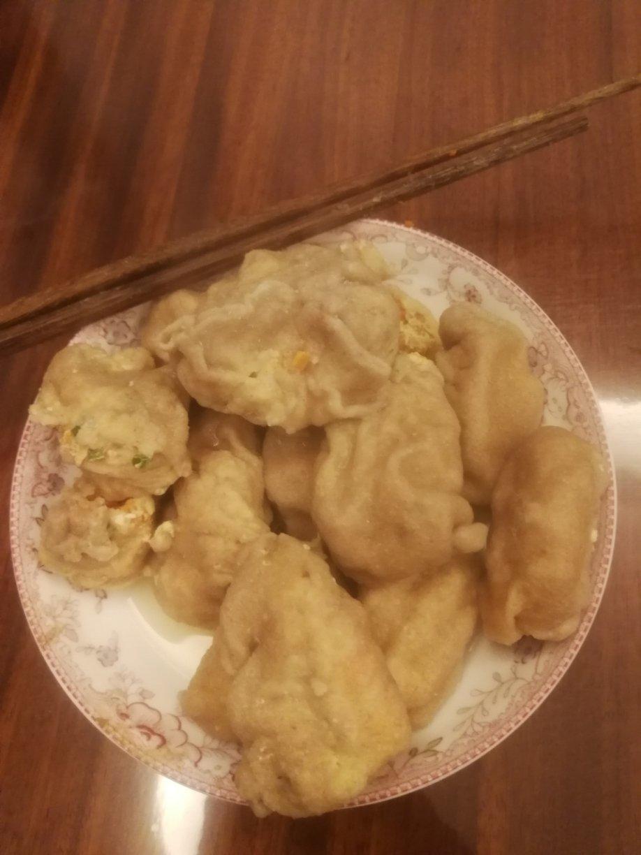 全麦鸡胸虾仁水饺
