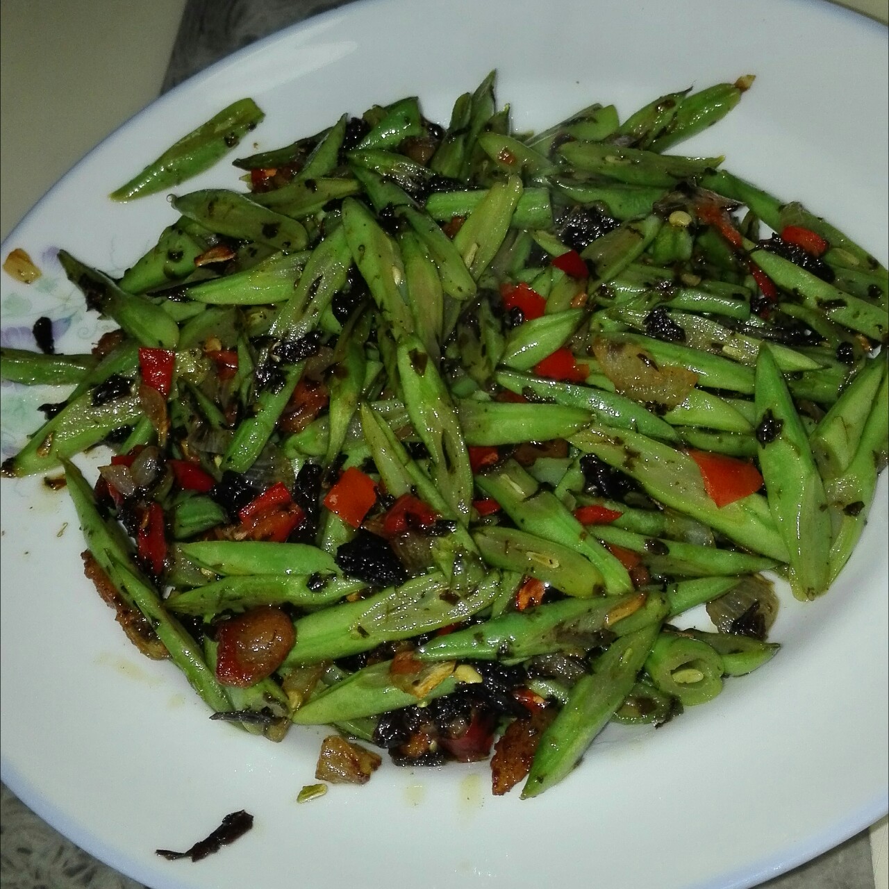 橄榄菜豆角
