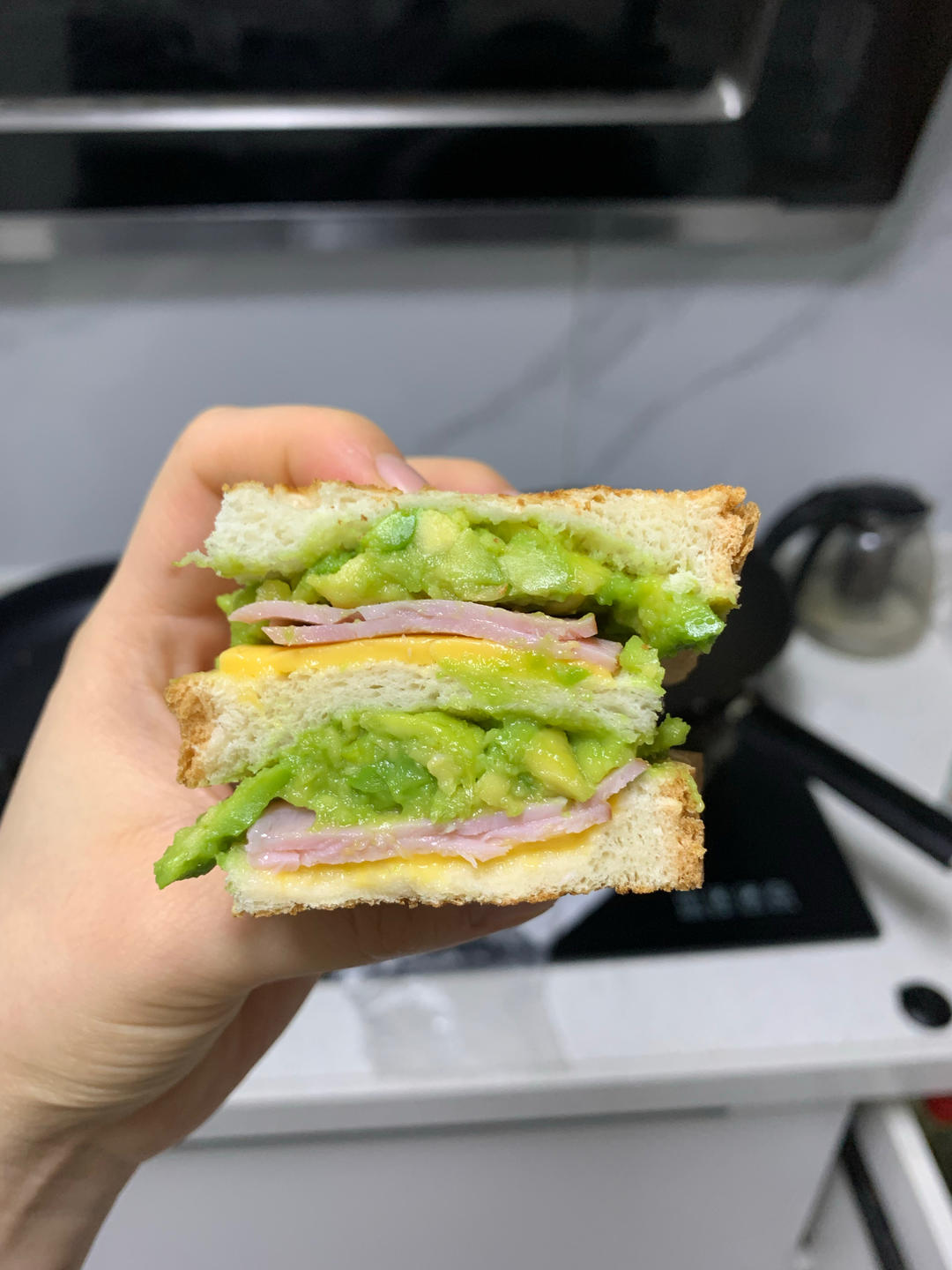 牛油果早餐三明治 Avocado Breakfast Toasted Sandwich