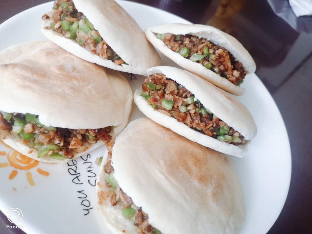 肉夹馍(白吉馍的制作)