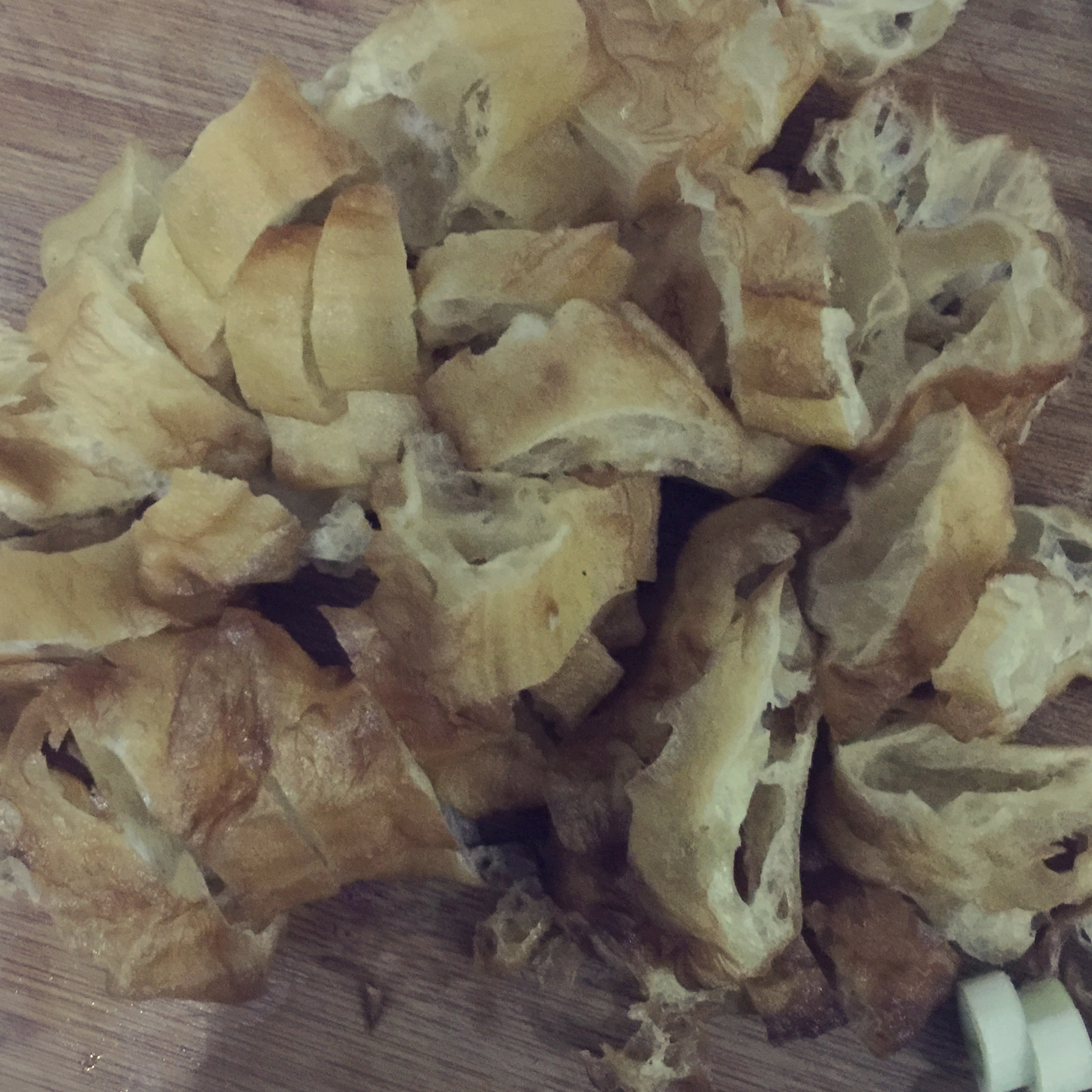 丝瓜炒油条