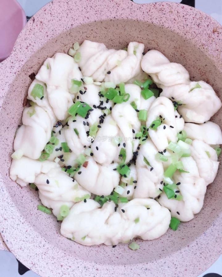 生煎小花卷