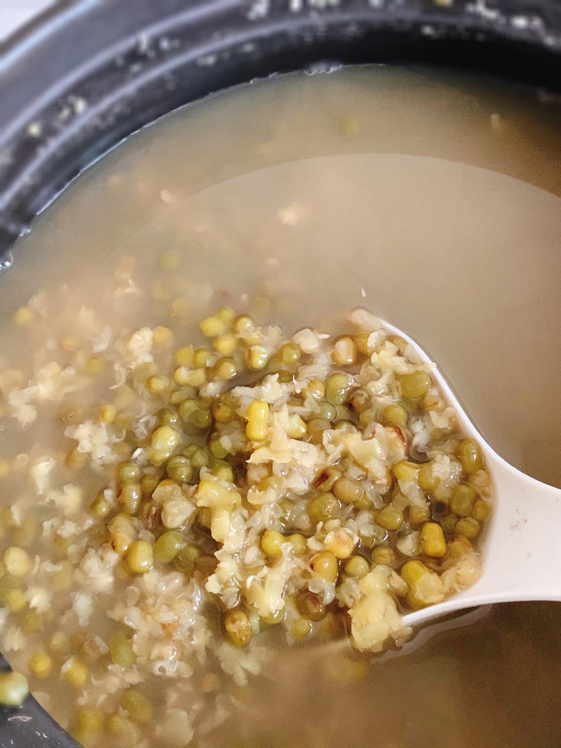 绿豆汤（粒粒开花，软糯流沙，超级省火🔥）