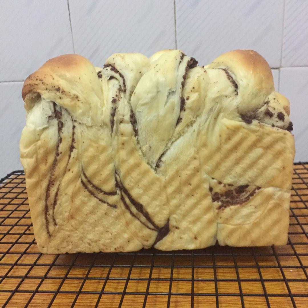 紫薯大理石纹吐司