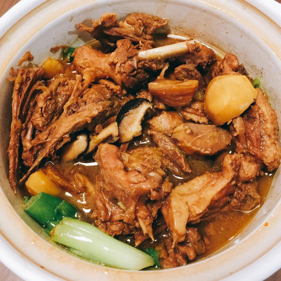 板栗烧鸡