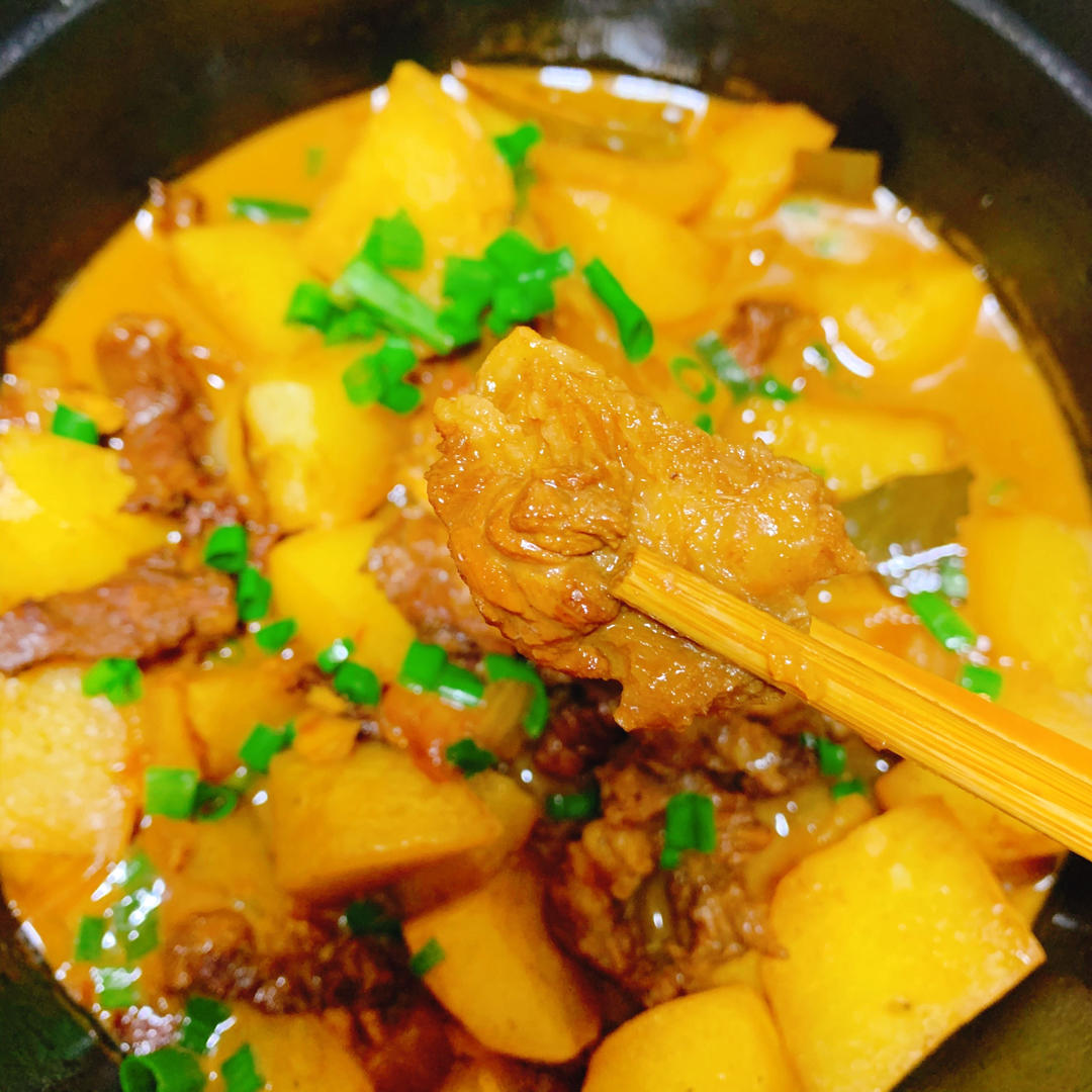 番茄土豆炖牛腩