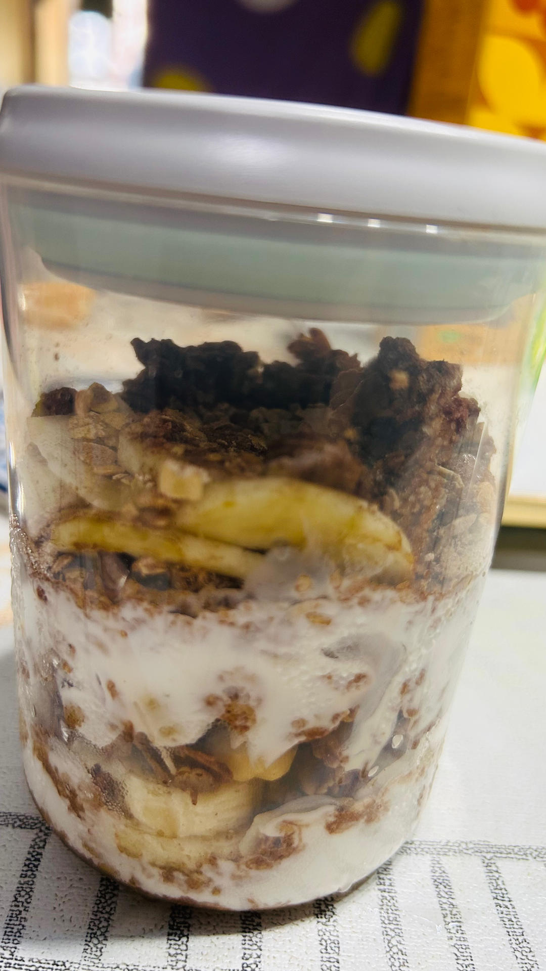 香蕉可可隔夜燕麦 超级无敌快手系列