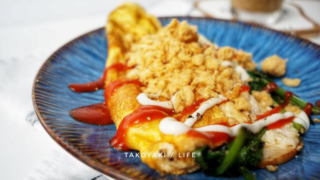 西式乳酪欧姆蛋 omelette