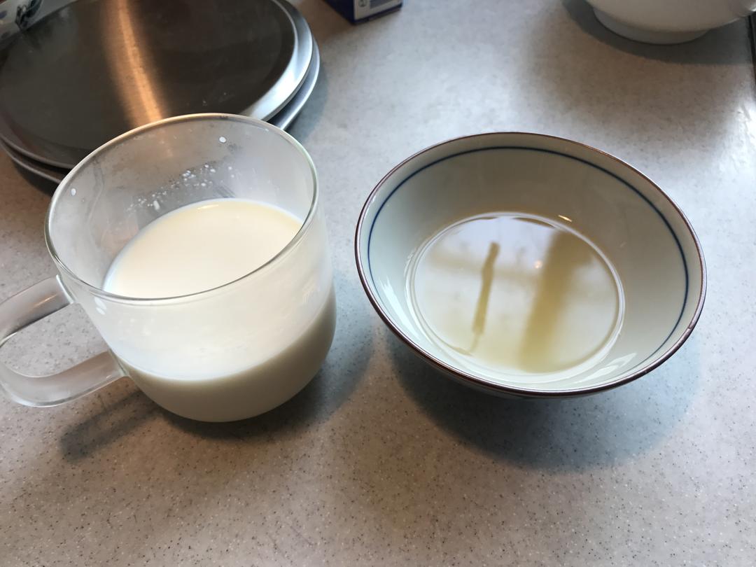 纯奶手撕吐司的做法 步骤1