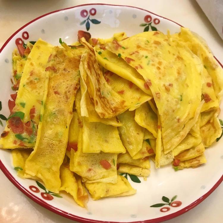 葱花鸡蛋饼
