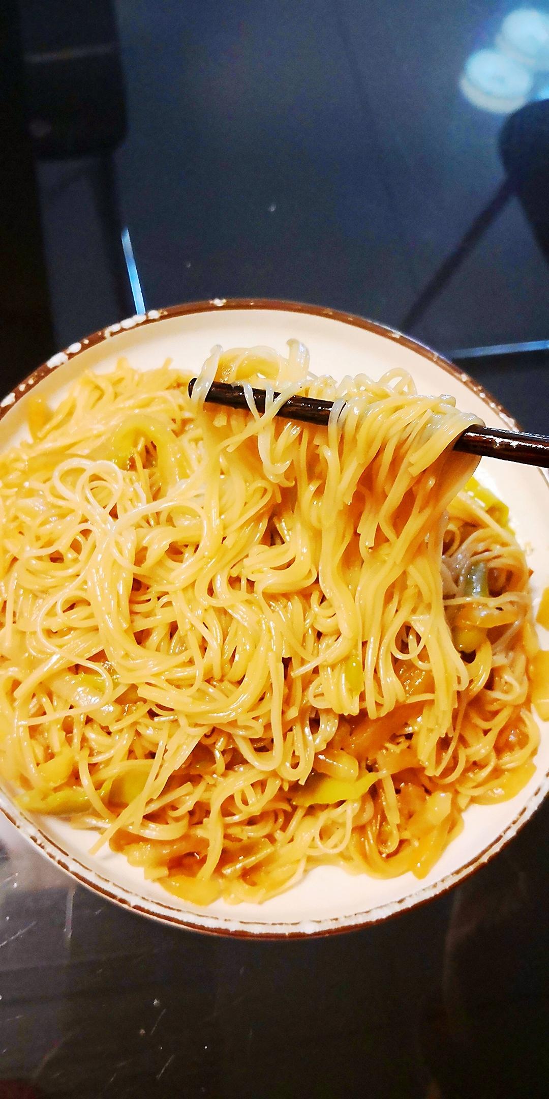 最筋道的焖挂面的做法