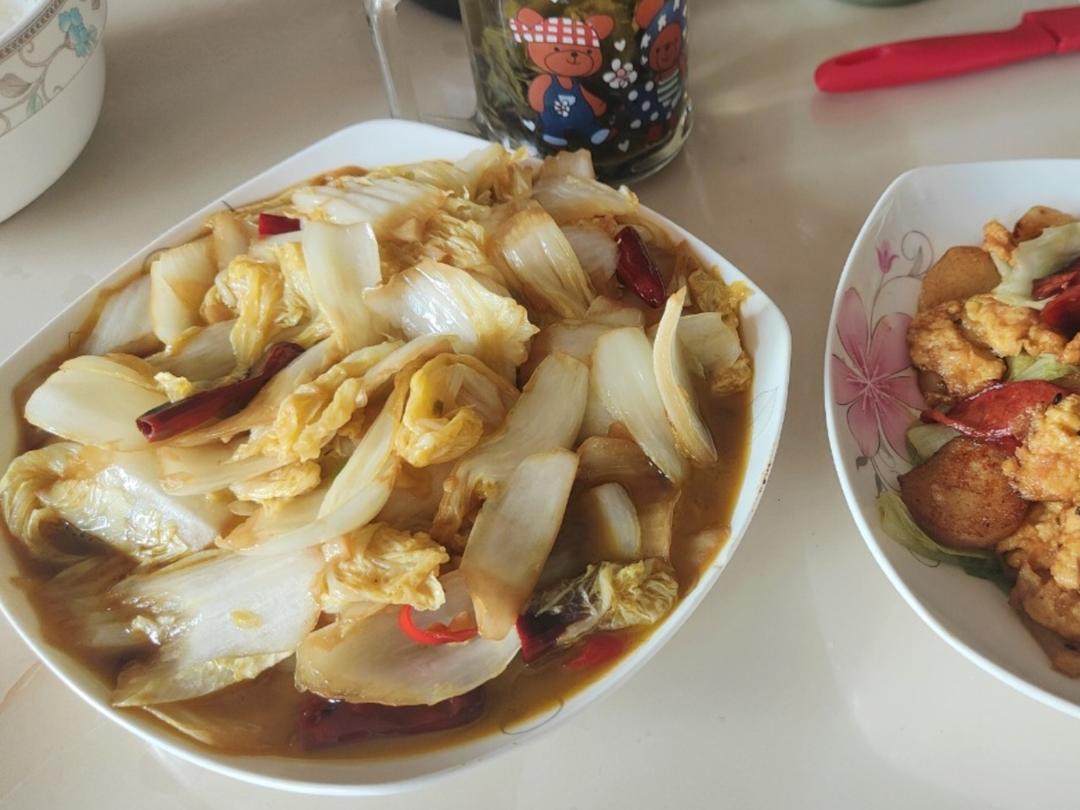 酸辣爽口的醋溜白菜