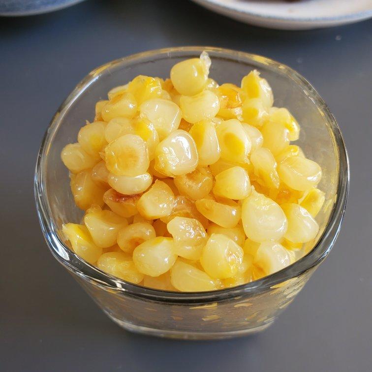 soulmate米花做的懒人料理直烤黄油玉米粒