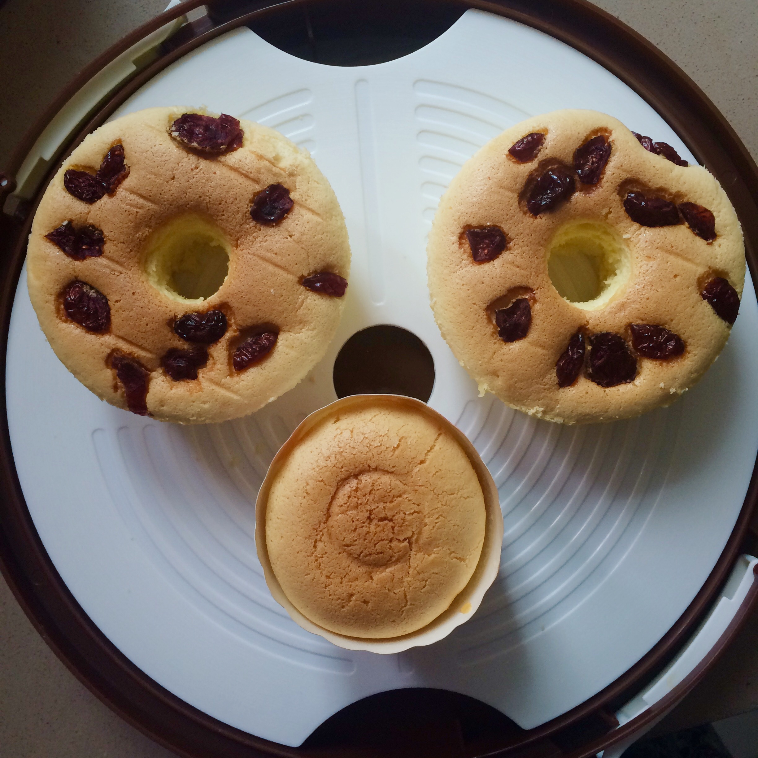 6寸原味戚风蛋糕