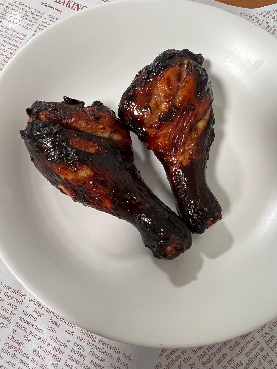 零难度！好吃到舔手指！空气炸锅无油烤鸡腿