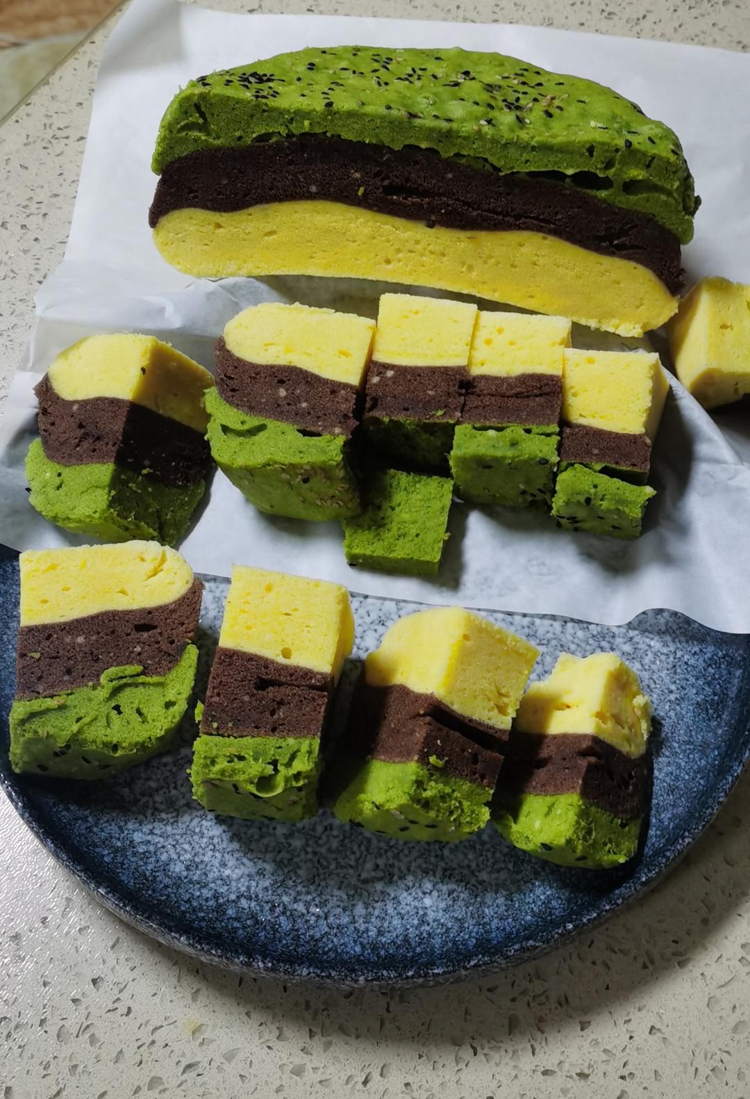 台州特色美食 | 三色糯米蛋糕