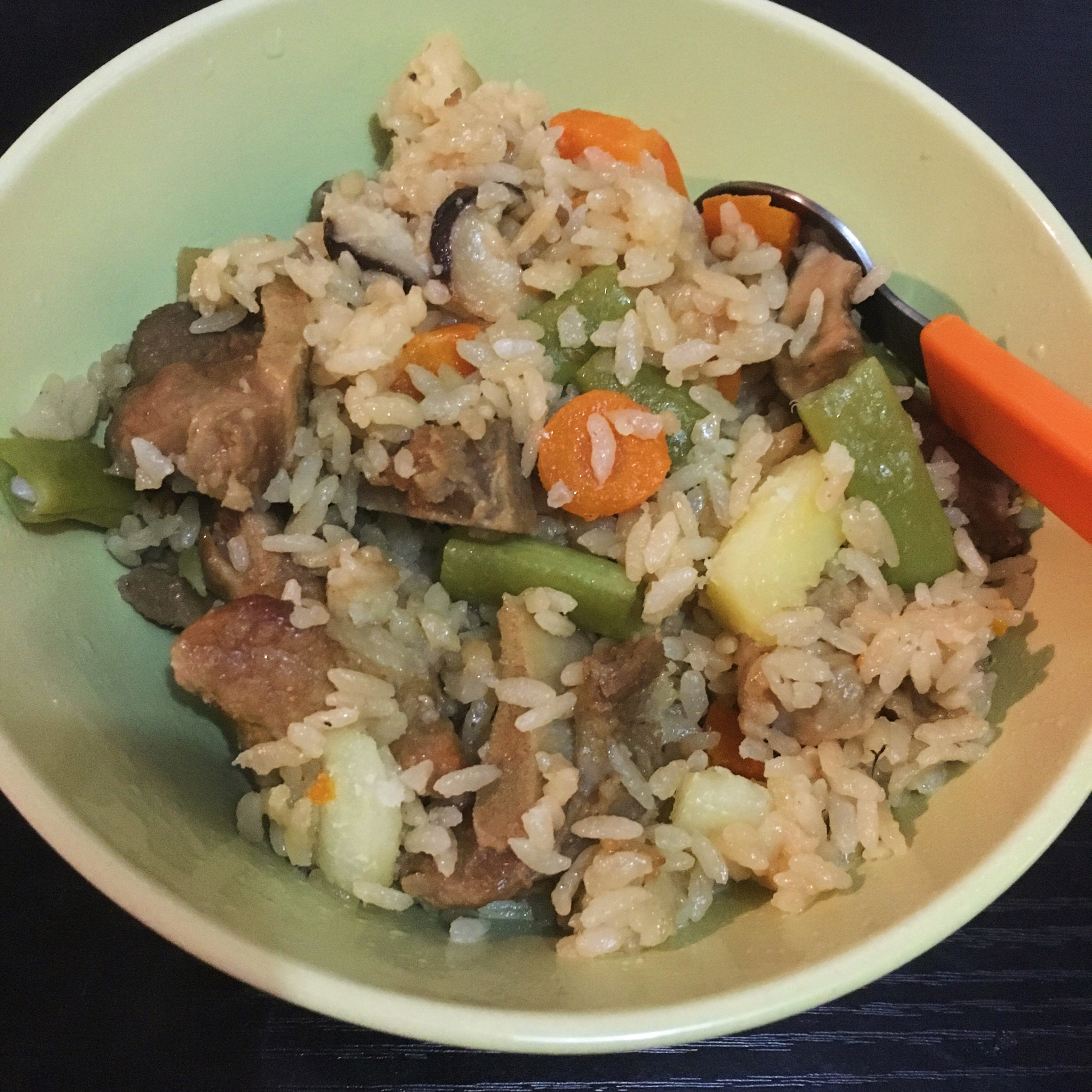 电饭锅版排骨焖饭