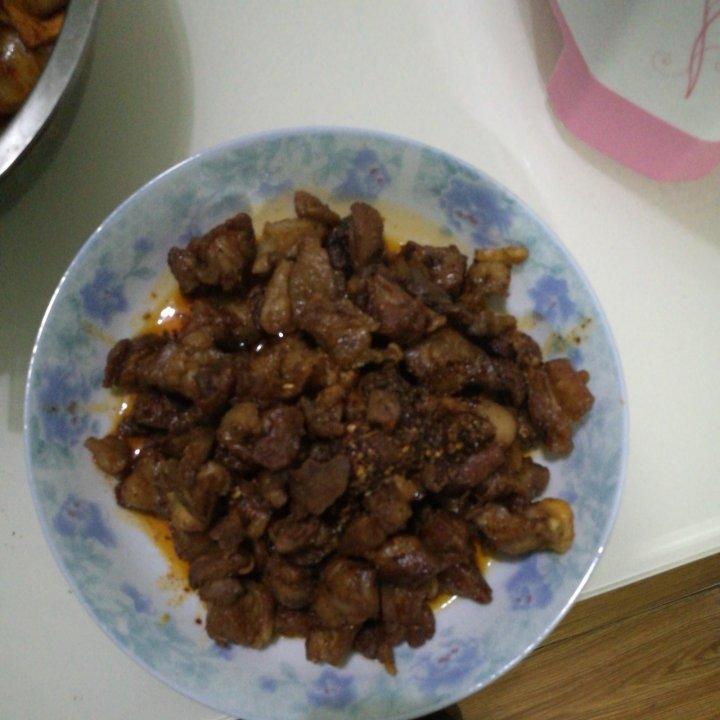 比羊肉串好吃的炒烤肉