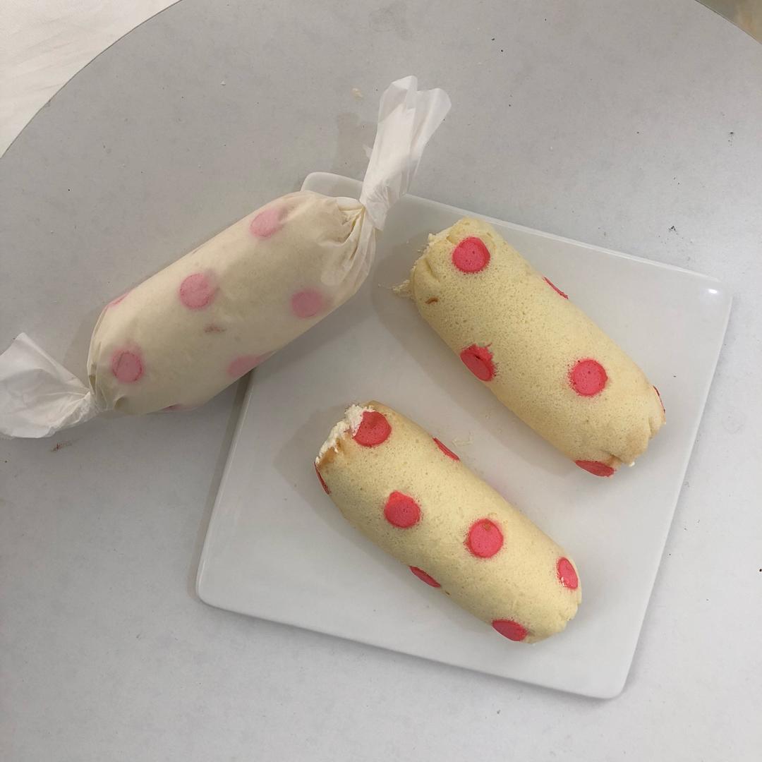 波点糖果小卷卷