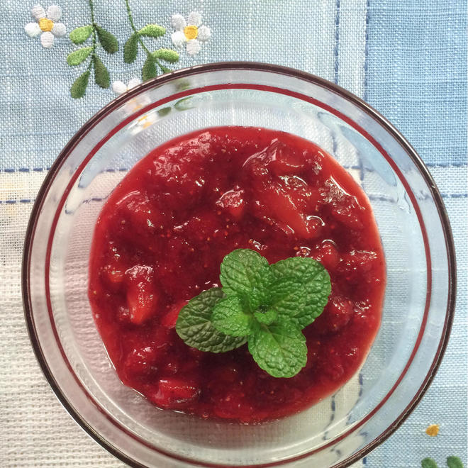 自制香甜草莓酱的做法