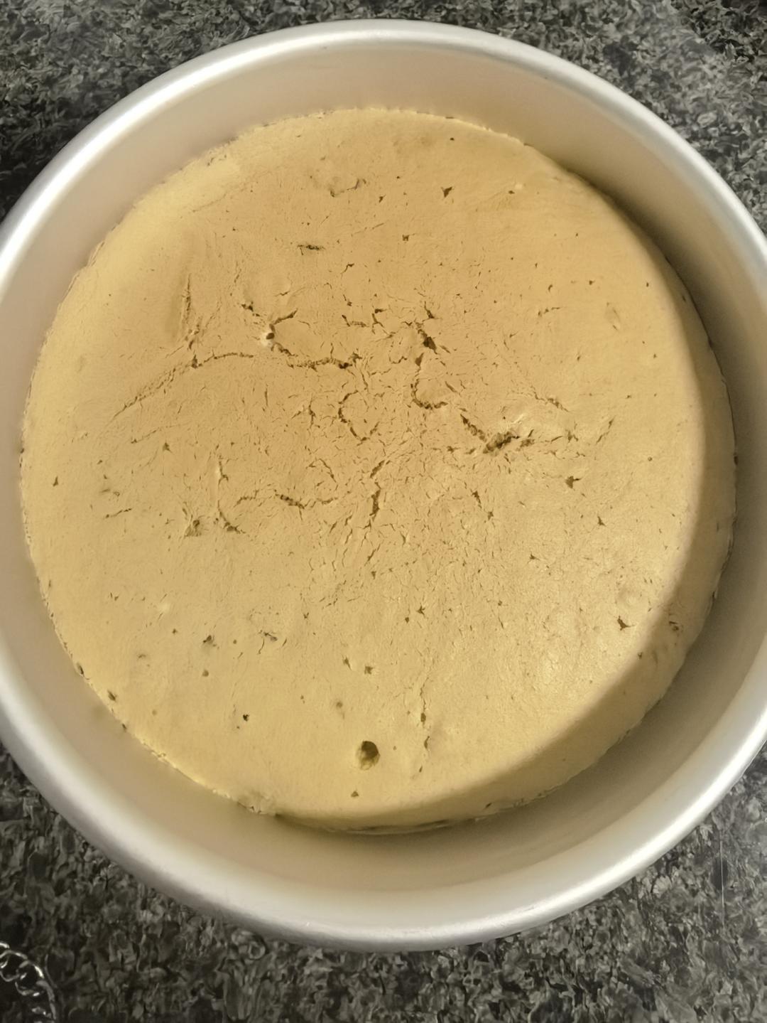 玫瑰花戚风蛋糕（6寸）