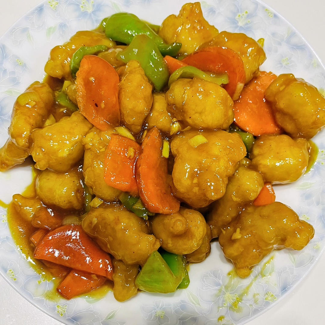 溜肉段-咸香好吃色美！