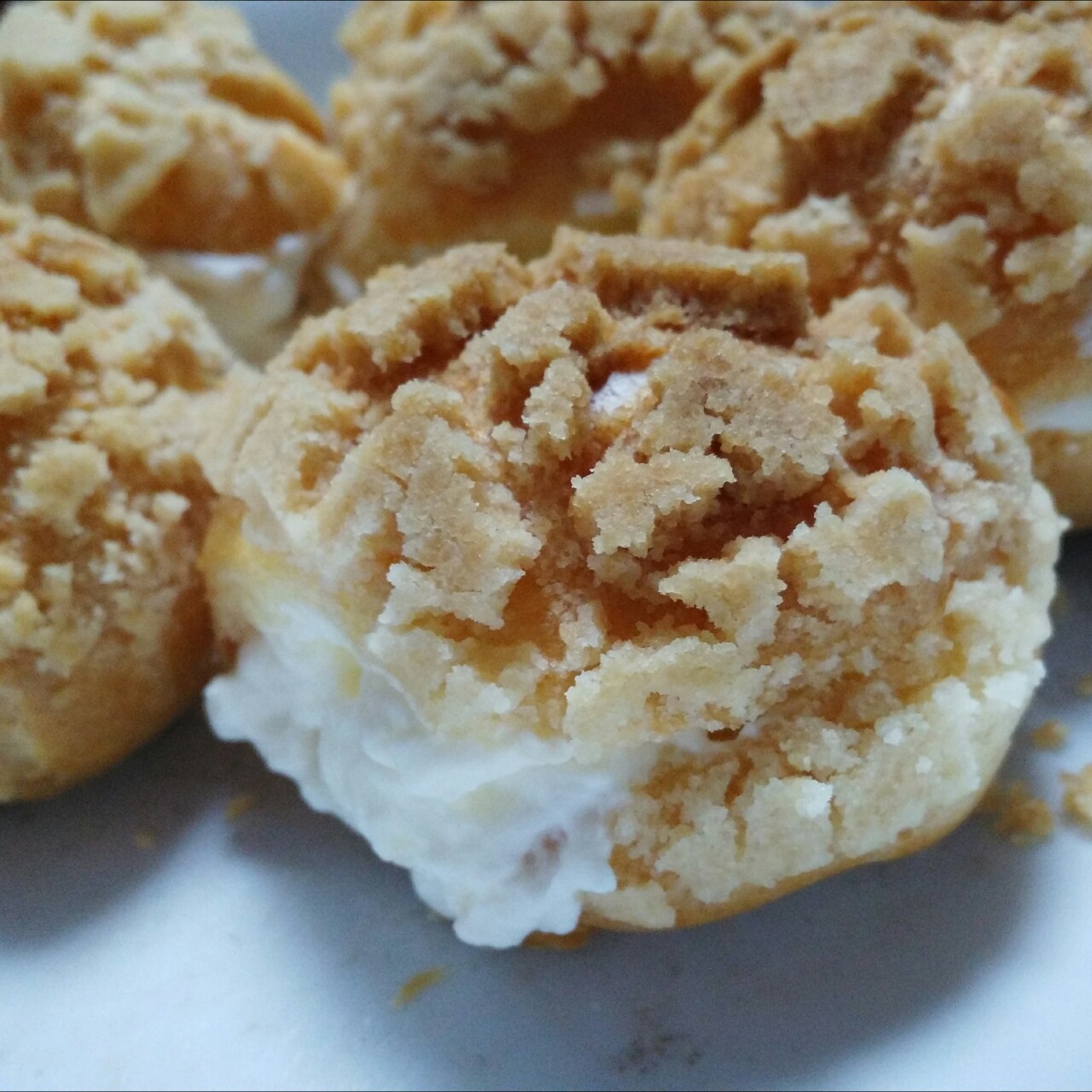 十分美味的酥皮泡芙