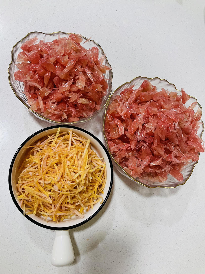 自制柚子茶（一点都不苦哟）