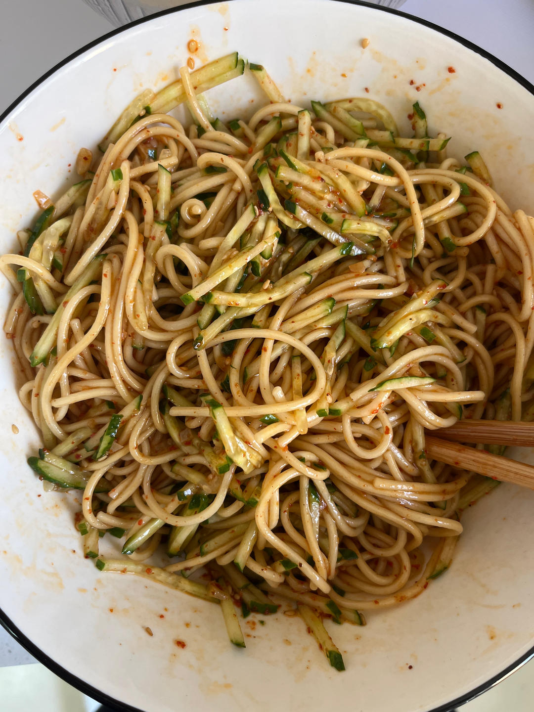 巨好吃㊙️酸辣凉拌面❗️十分钟搞定，简单快手❗️