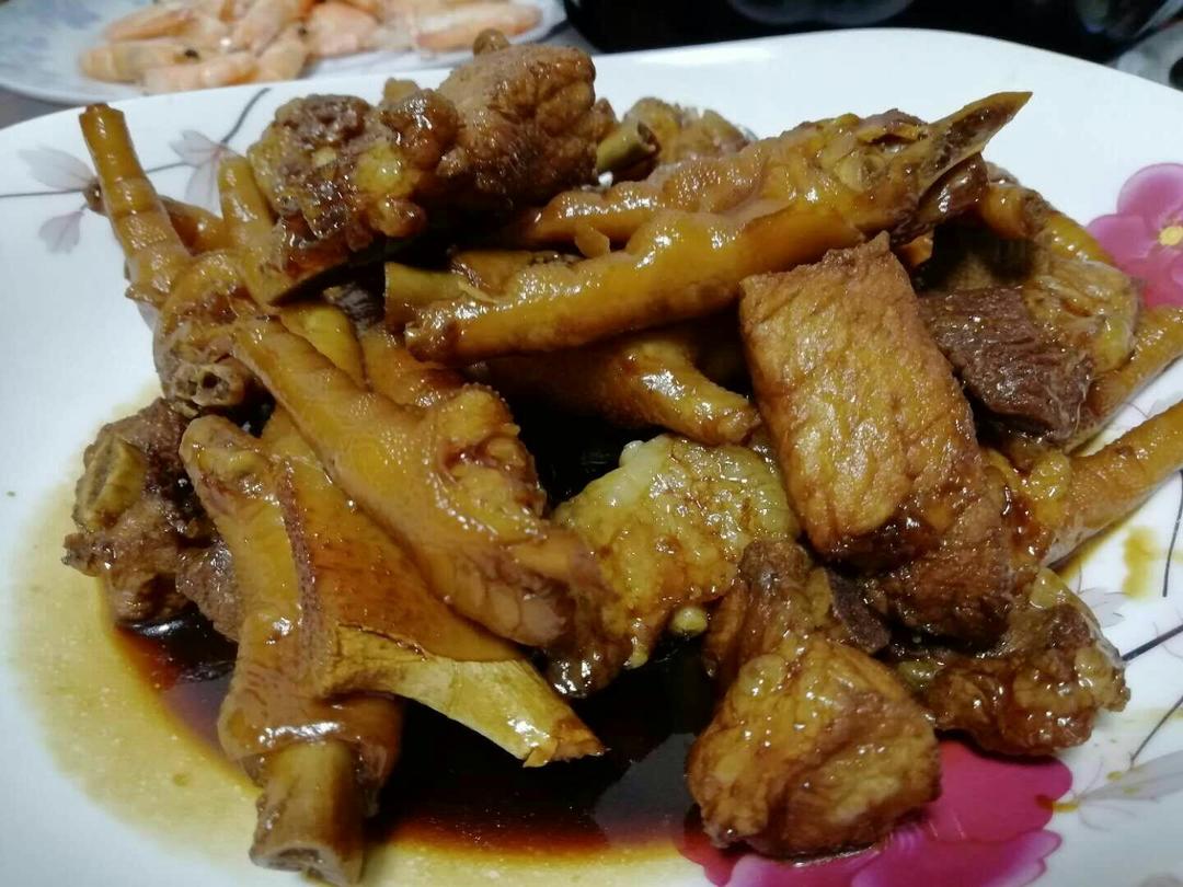酱烧排骨 鸡爪