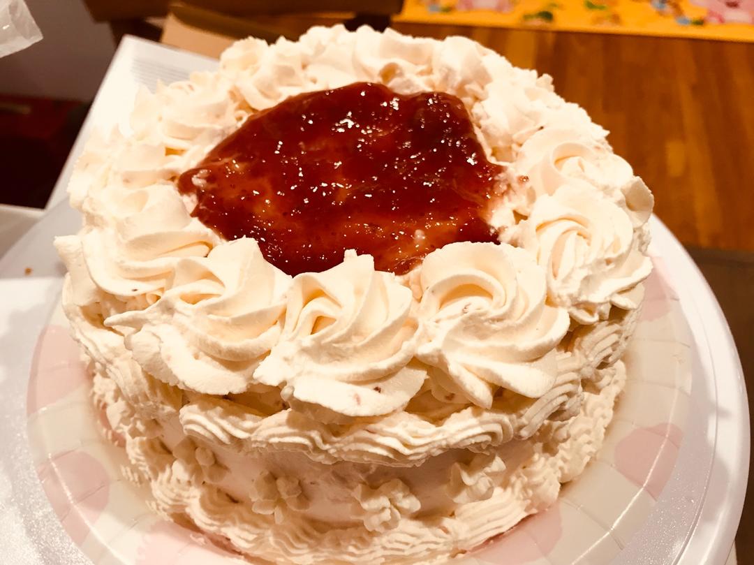 《Tinrry+》草莓奶油蛋糕（8寸配方）