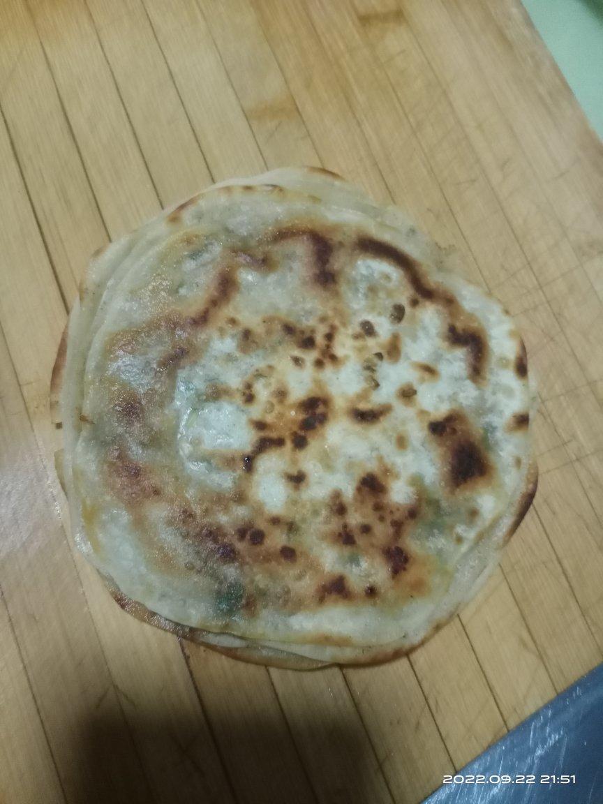 饺子皮千层饼