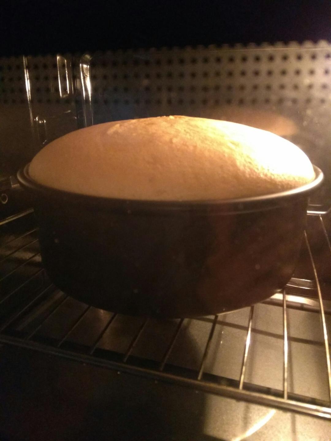 步骤最全面的戚风蛋糕（八寸）做法，成功率高！