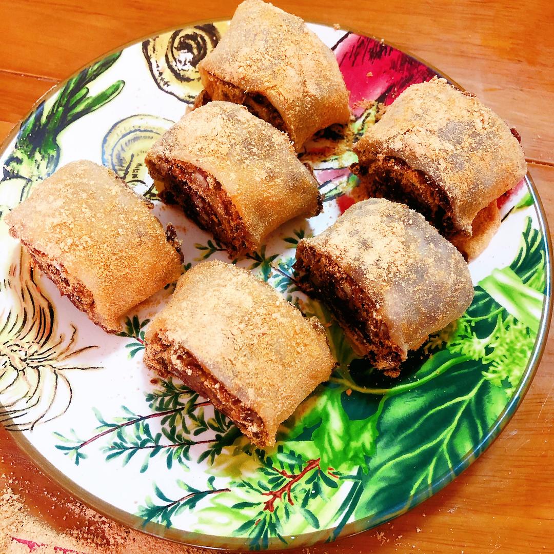 驴打滚（电饭煲豆沙）