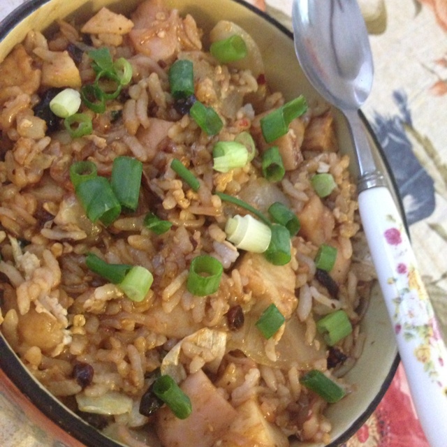 酱油素炒饭
