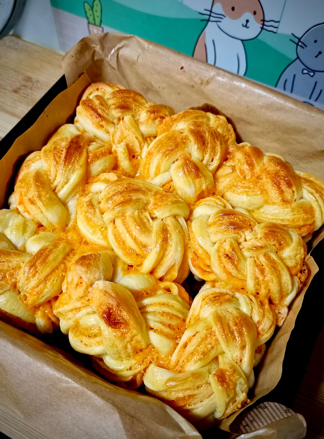 咸蛋黄奶酥mini小吐司