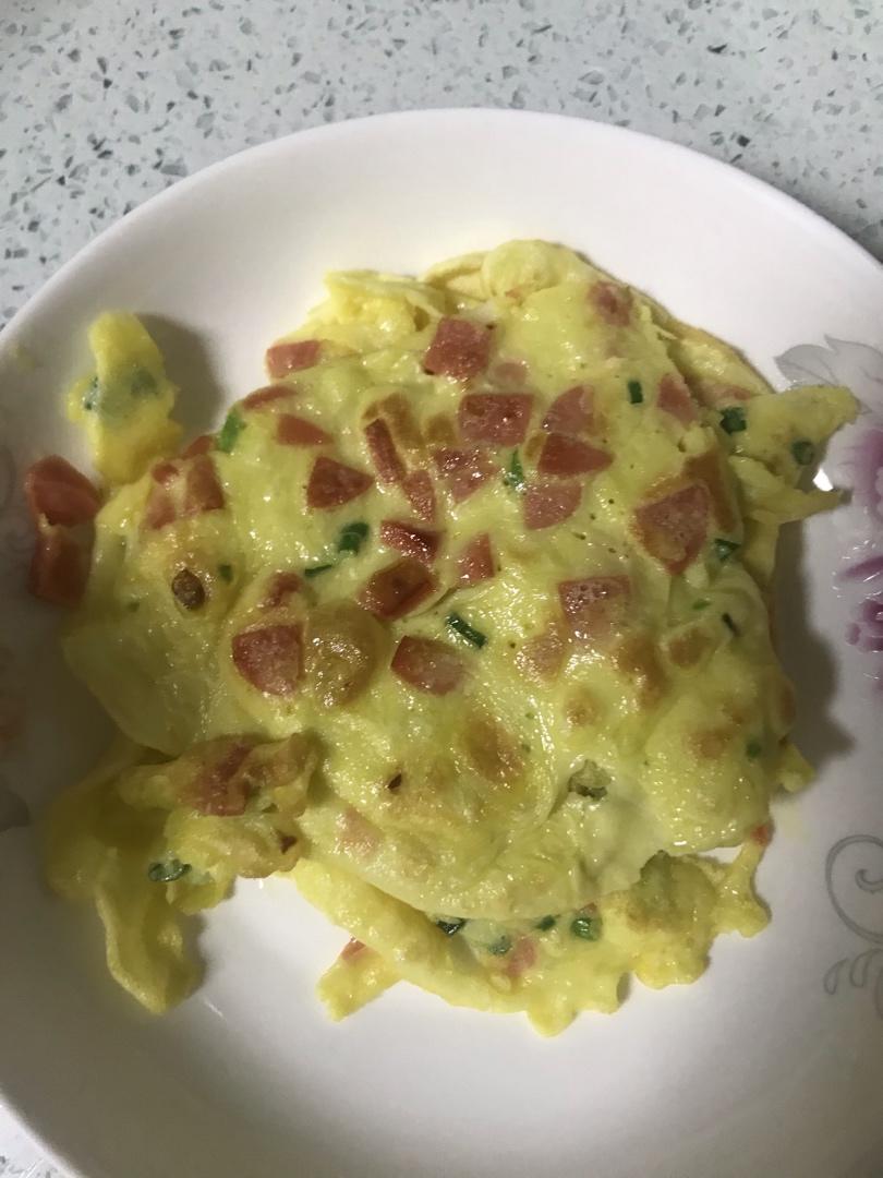 葱花鸡蛋饼