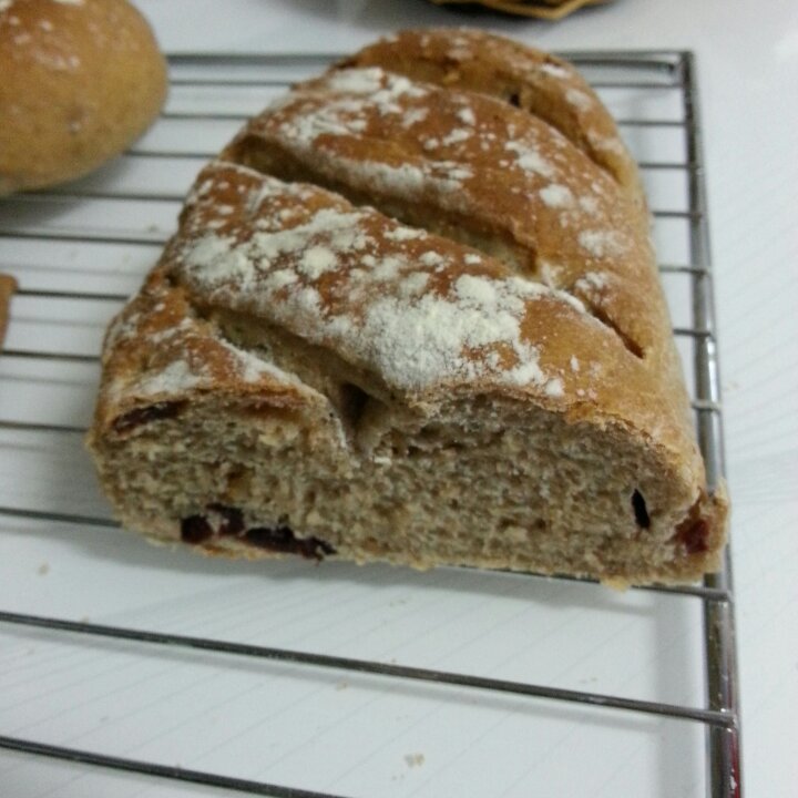 全麦核桃包～软欧包